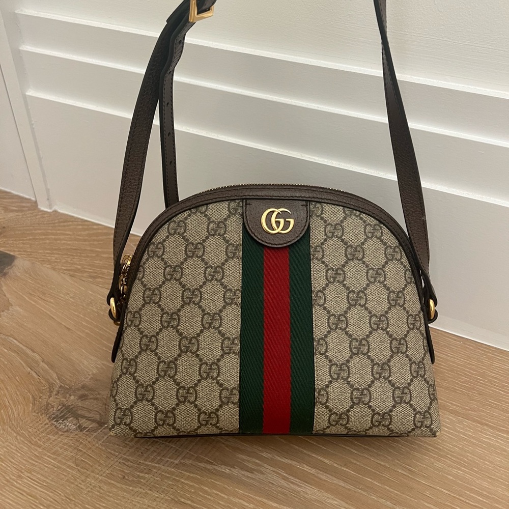 GUCCI OPHIDIA GG SMALL SHOULDER BAG